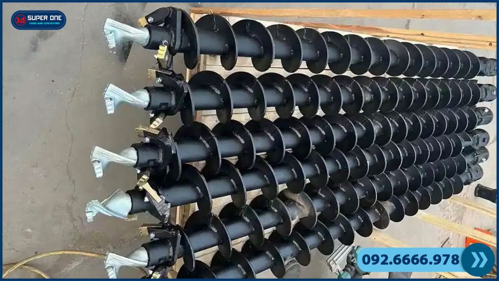 Mẫu trục vít tải bền vận hành hiệu quả cập nhật mới nhất