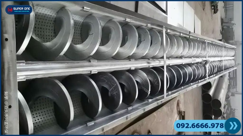 Vít tải xoắn tại Tây Ninh vận chuyển vật liệu hiệu quả cao Vít tải xoắn tại Tây Ninh vận chuyển vật liệu hiệu quả cao