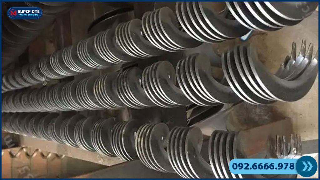 Xưởng gia công cánh vít tải theo yêu cầu giao hàng đúng tiến độ