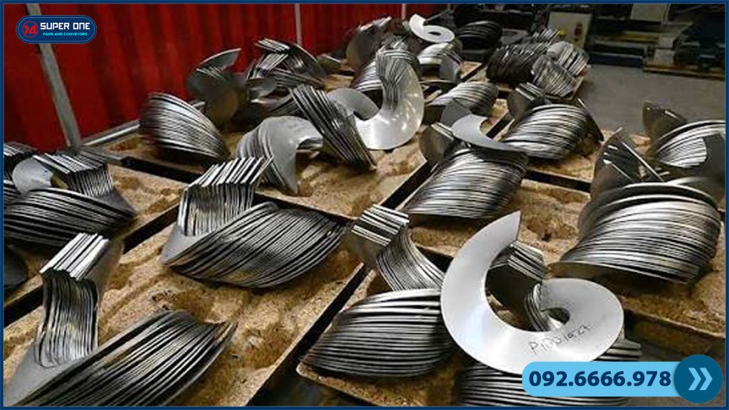 Cánh vít tải Bình Phước sản xuất nhanh, bảo hành dài hạn Cánh vít tải Bình Phước sản xuất nhanh, bảo hành dài hạn