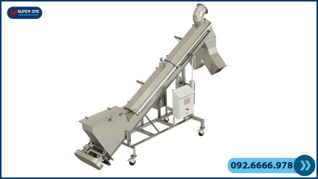 Vít tải Nam Định thiết kế hiện đại, hiệu suất vượt trội